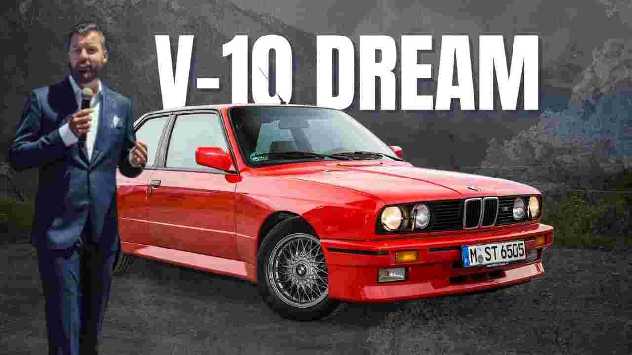 Mate Rimac's Dream V10 BMW E30 Is More Than Nostalgia